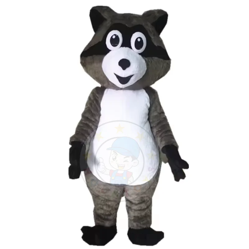 Dark brown animal mascot costumes/raccoon bear mascot costumes