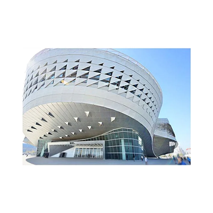 Customized Modern Design Outdoor Wall Decoration Water Resistant Carved Curtain Wall