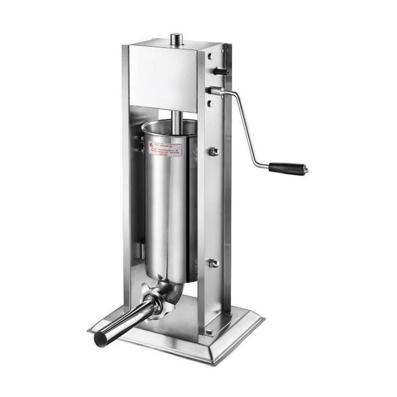 3L Manual Sausage Filling Machine Filling Machine Mini Stainless Steel Processing Meat Equipment