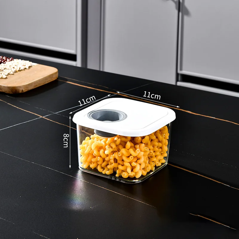 New Design Moisture-Proof Grain Dispenser Sealed Food Storage Jar Food Storage Container for Snack Nuts