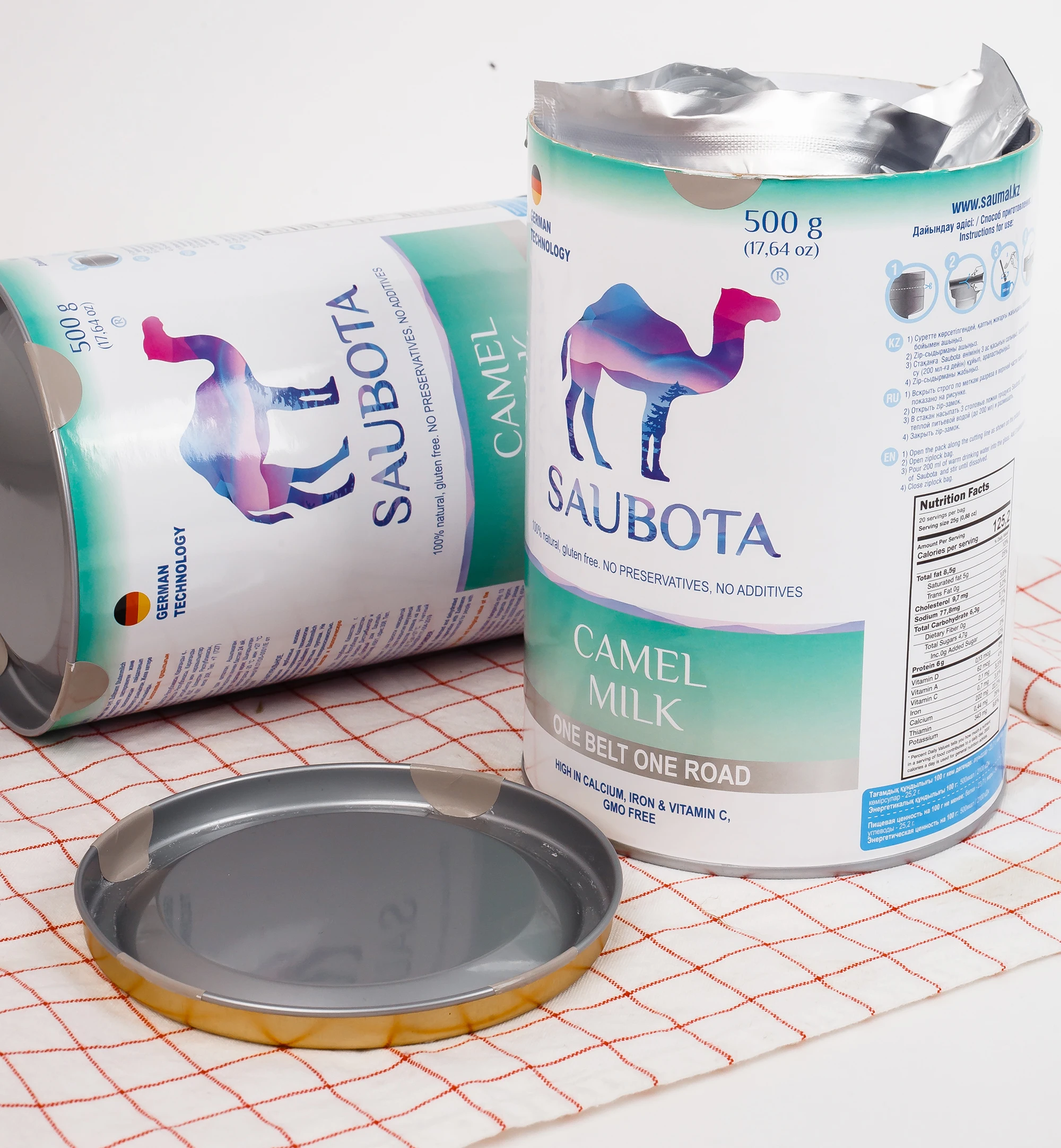 
SAUBOTA Instant Milk Powder Camel Cream Powder 