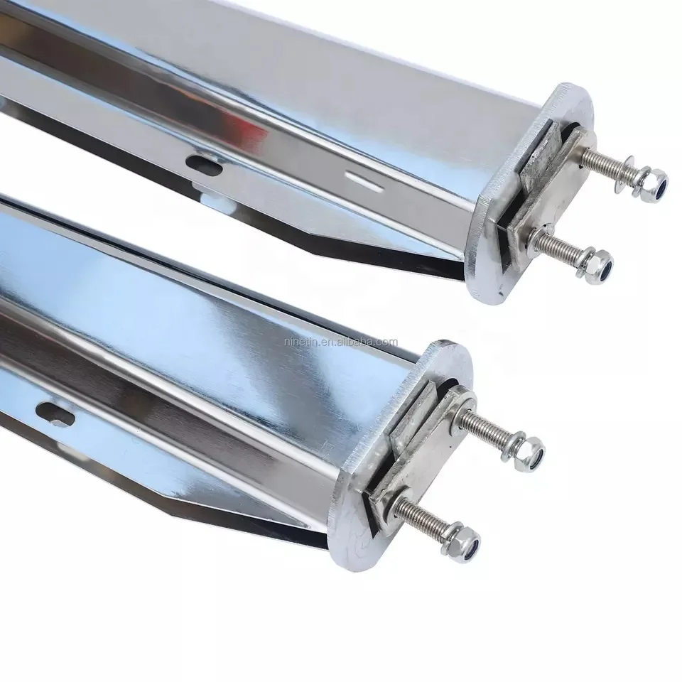 Semi truck accessories parts customize chrome mud flap hanger for universal american trucks