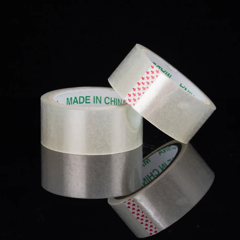 High quality beige sealing tape 4.5 * 1.5 express packing transparent tape transparent seam sealing tape