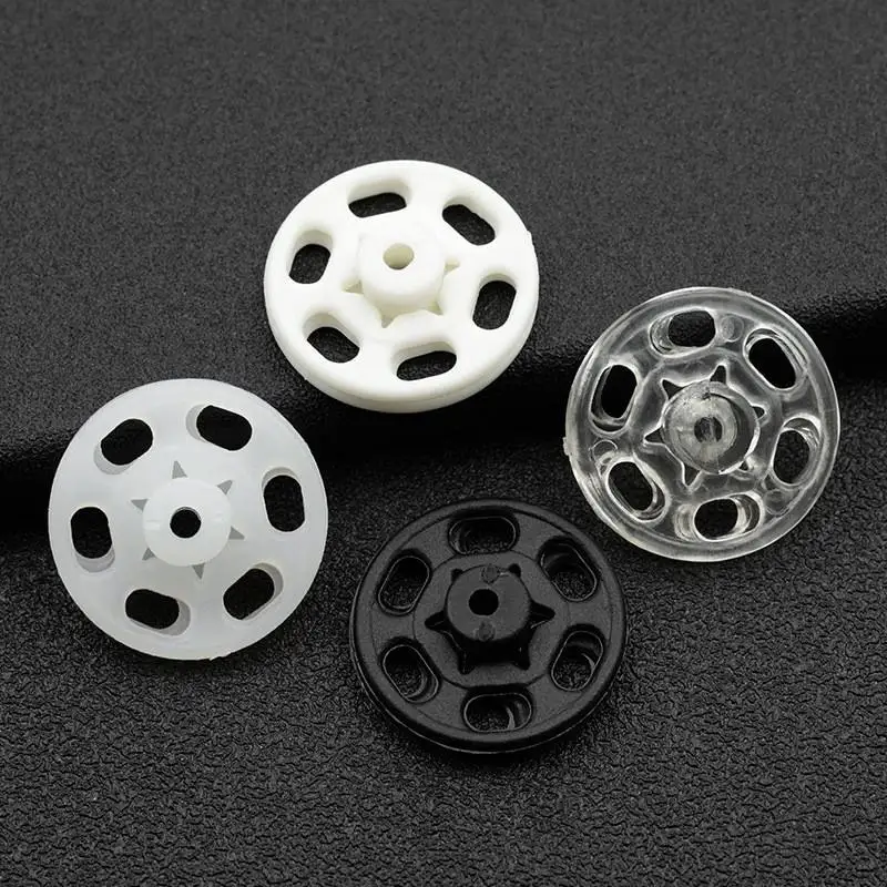 Custom Invisible Sewing Snap Buttons Two Parts Press Button Plastic Snap Button