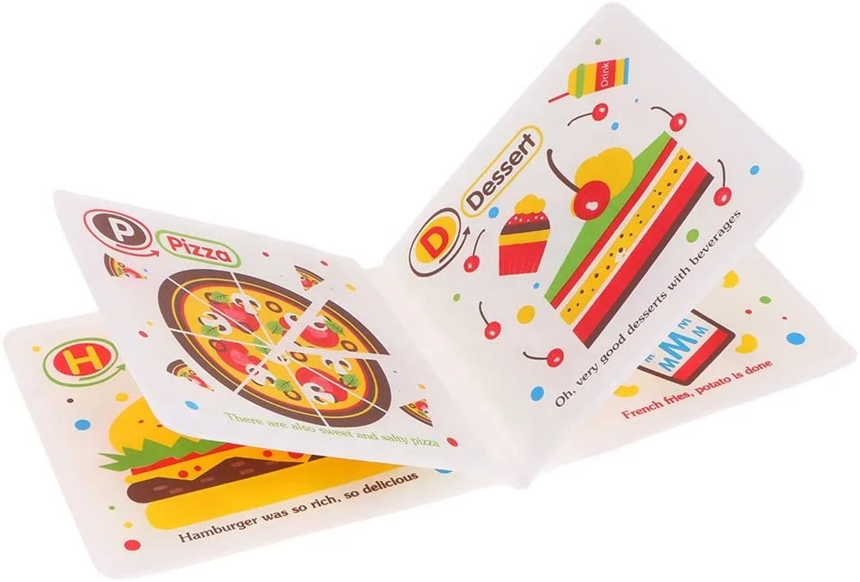 Wholesale soft education story  waterproof children  eva bath book baby toys picture book