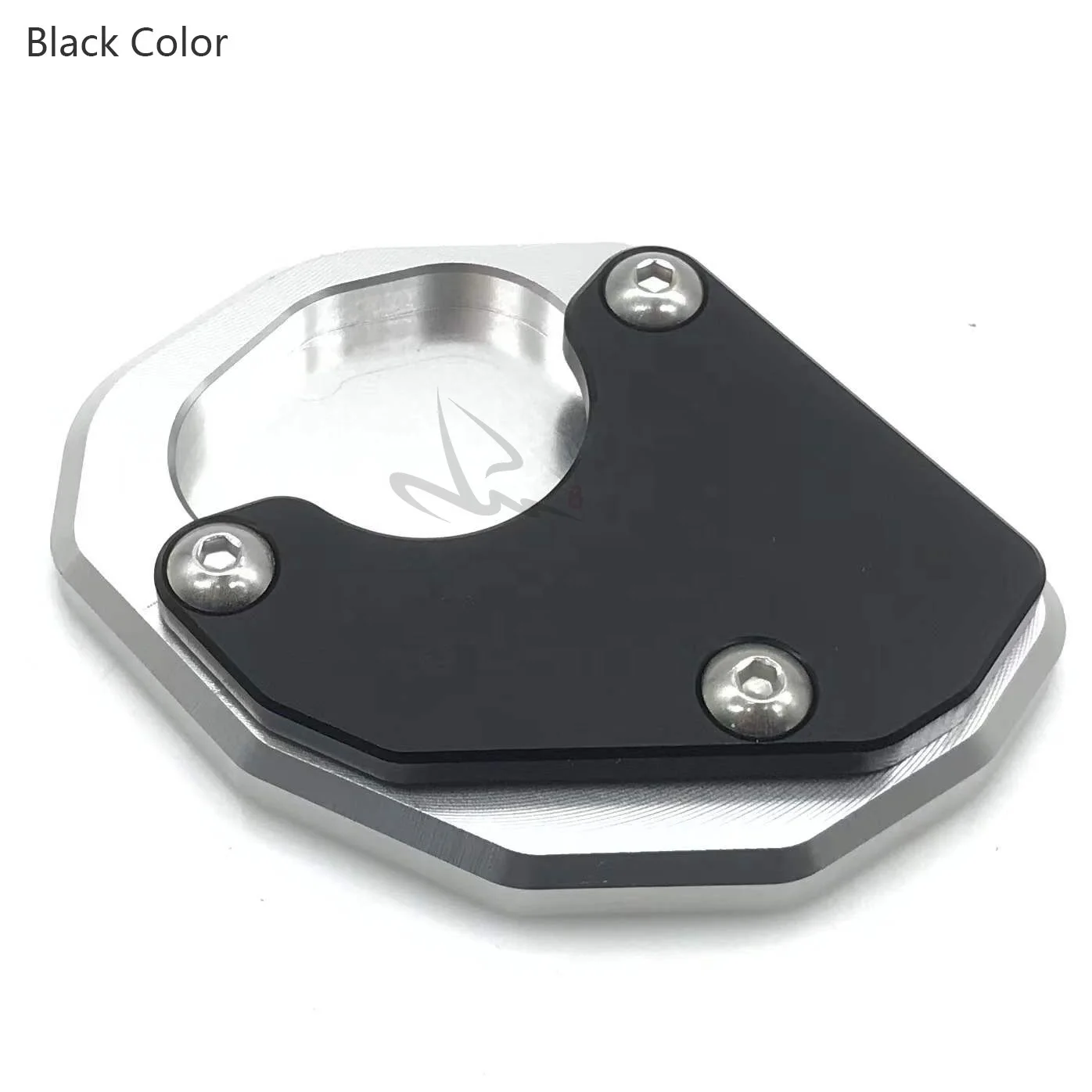 New Motorcycle Parts Aluminum Kick Stand Extension Enlarge Pad For Triumph Trident 660 2021 up