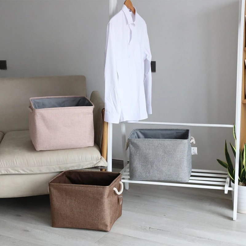 
OEM Foldable Collapsible Hamper Laundry Basket Storage Organizer for Home 