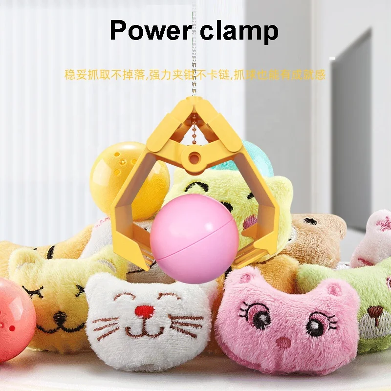 Мини-коготь игрушечная кукла аркадная игра торговый автомат с монетоприемником Электронная кукольная машина подсветкой и музыкой