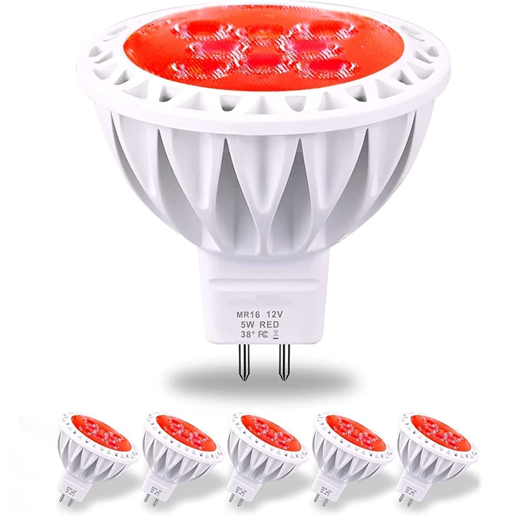 Cheap GU10 MR16 Downlight 3W 5W 7W Red Green Blue GU10 MR16 Spotlights Led Light Bulb