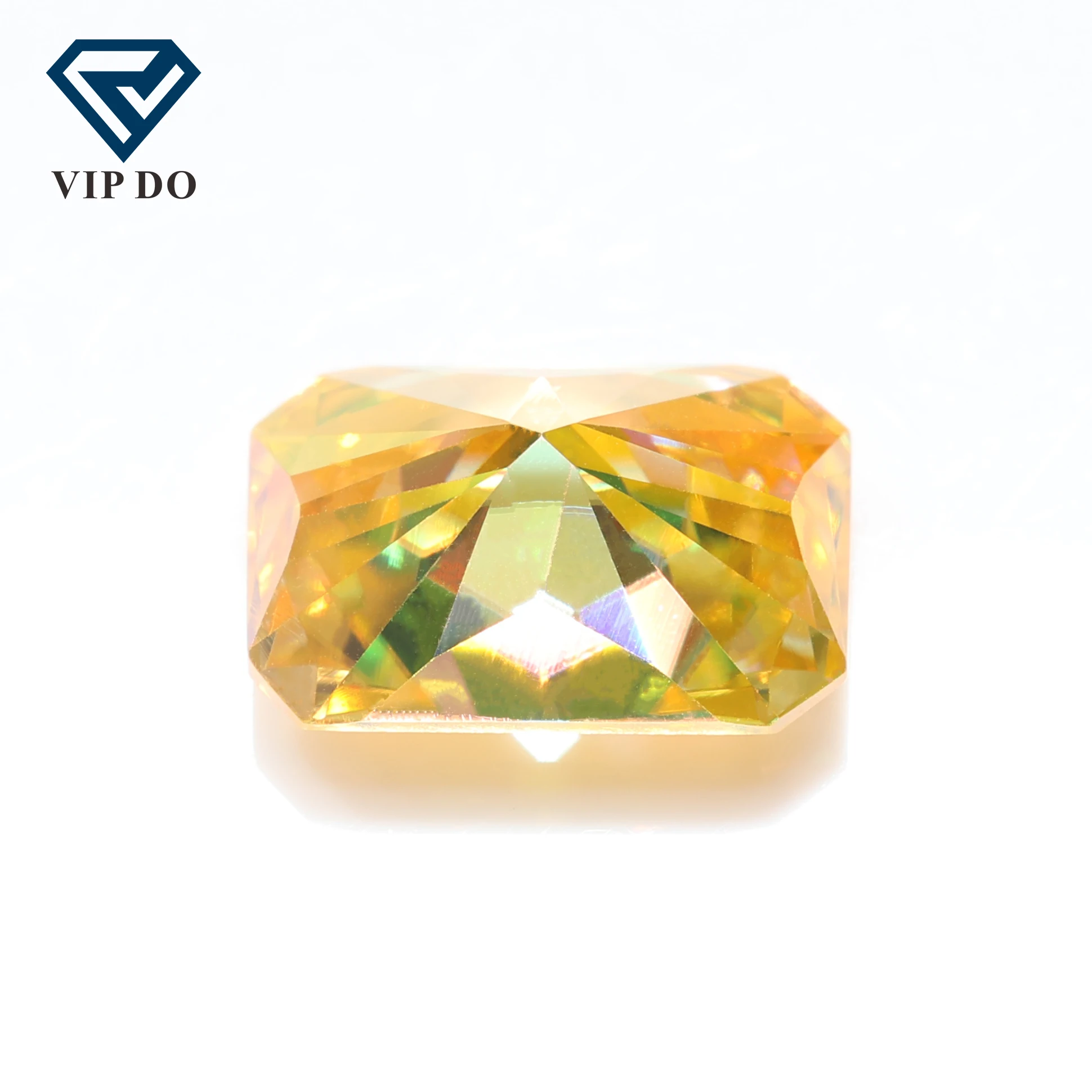 3*5-8*10 мм Сияющий огранки золотисто-желтый Свободный Муассанит Алмазный граненый Яркий желтый цвет драгоценные камни для ювелирных изделий