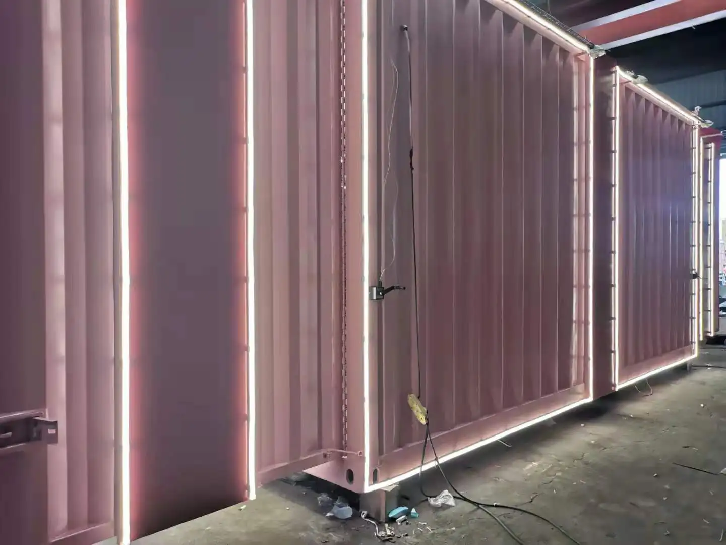 Special specification display cabinet of 20 ft prefabricated container house