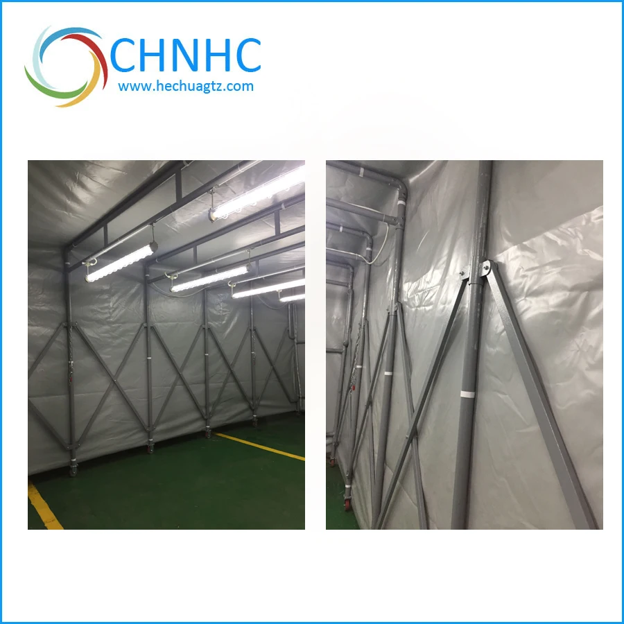 Portable spray booth/ car prep station