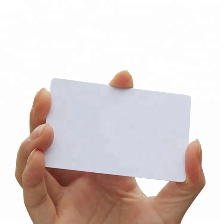 Factory Sell PVC RFID Card 13.56Mhz  NXP NTAG 215 Card White Printable NFC Cards
