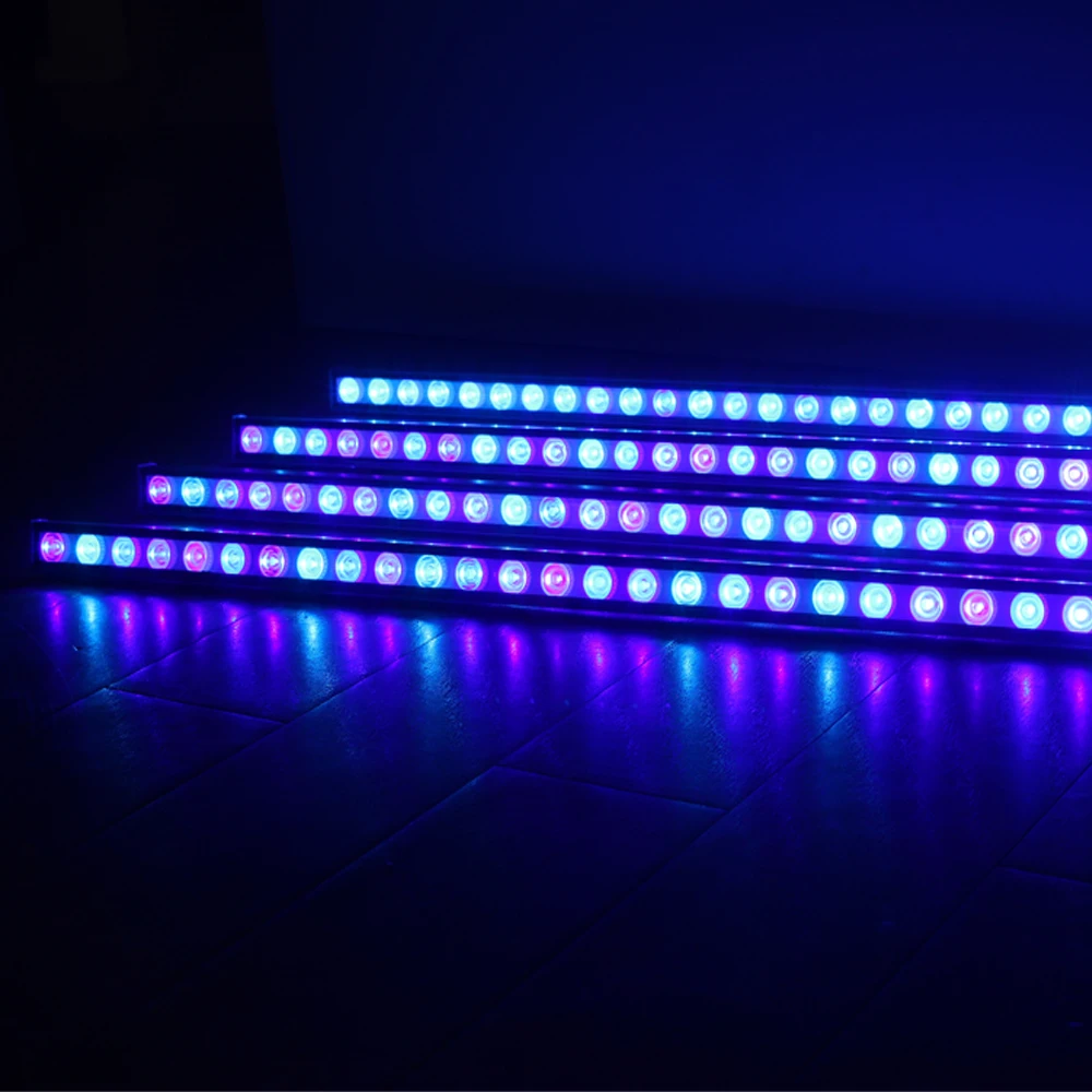Factory OEM ODM Full Spectrum Blue White Green UV DIY LED Aquarium Light Bar for Coral Reef