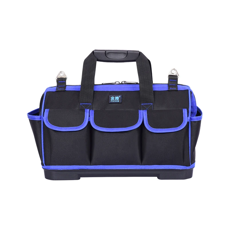 factory price custom  Extra-large capacity plastic bottom scratch-proof waterproof thick Oxford cloth electrical 600D oxford too