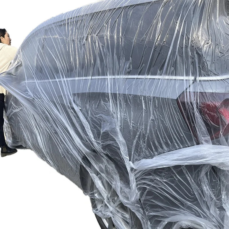 HDPE Masking Film Car Masking Film For Auto 4 x 150m Or Customized