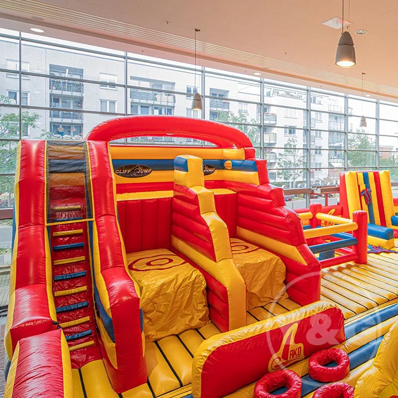 Y&G Giant jump park adults and children indoor attraction amusement park jungle inflatable trampoline park
