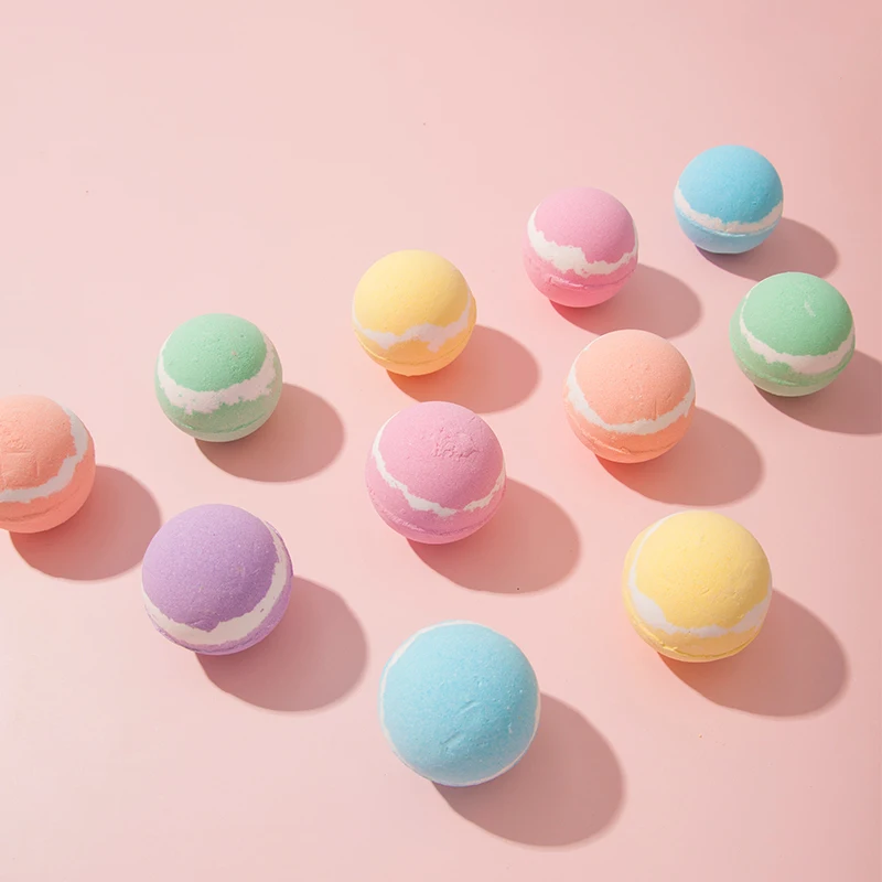 Wholesale Custom Private Label Fizzy Bath Salt Bath Bomb Organic Kids Bath Bomb Gift Set