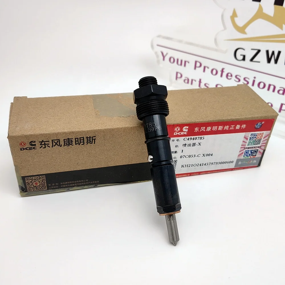 komatsu injectors 6d102 injector 6738-11-3090 4940785 for komatsu pc200-7 excavator