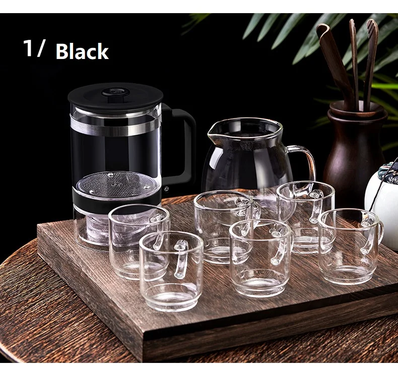  Чай тем самым позволяя зернам раскрыться infuser дно распределяя чайник для чая и