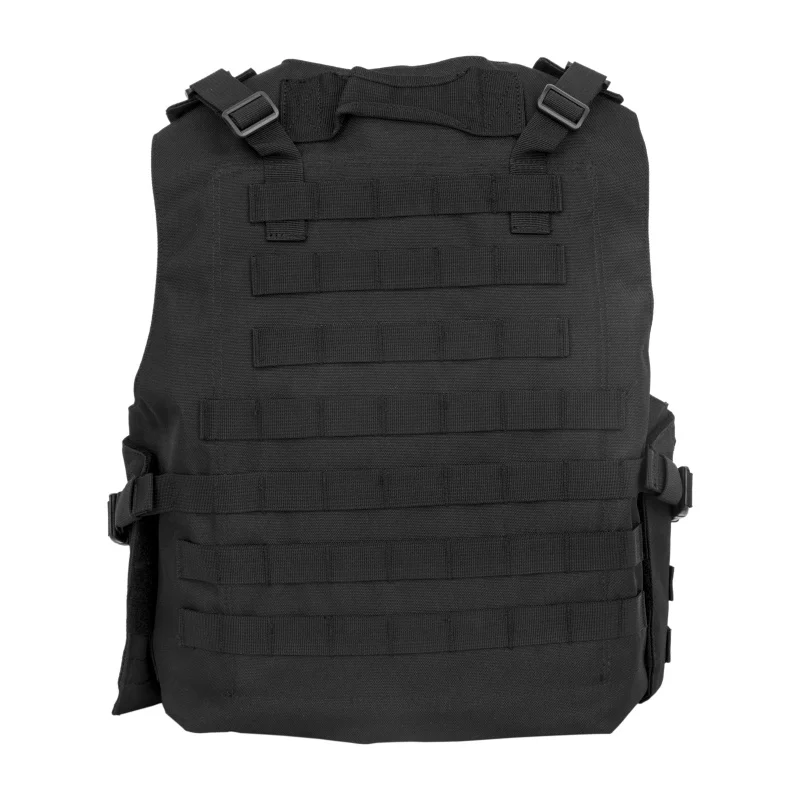 Black Tactical Vest Heavy Duty Plate Carrier Assault Armor Vest