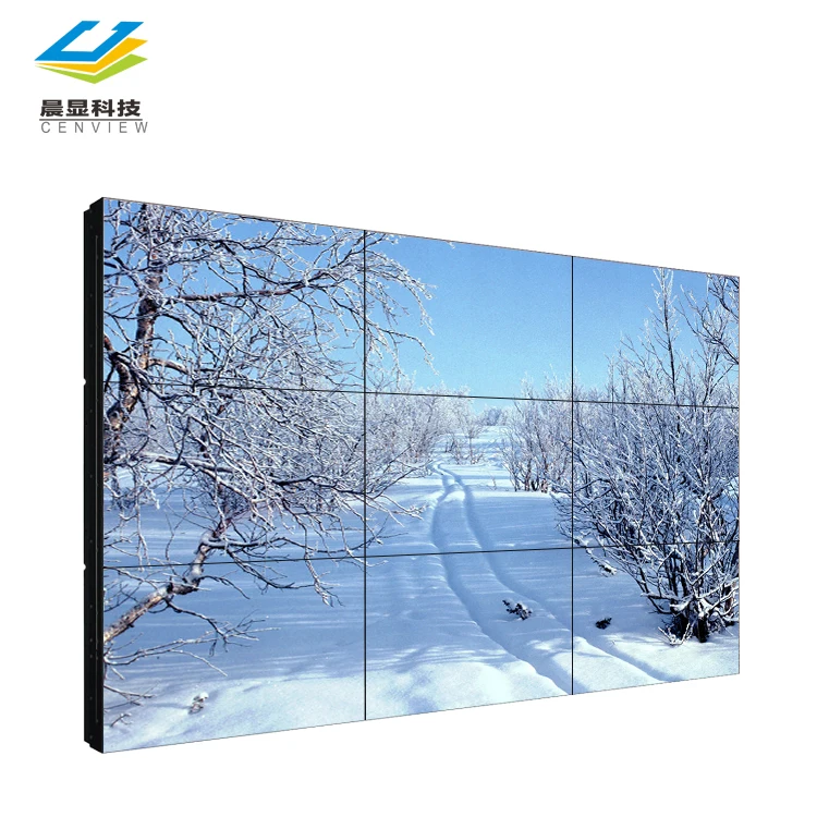 55 дюймов с рекламы lcd видео стена 4K ЖК ПАНЕЛЬ