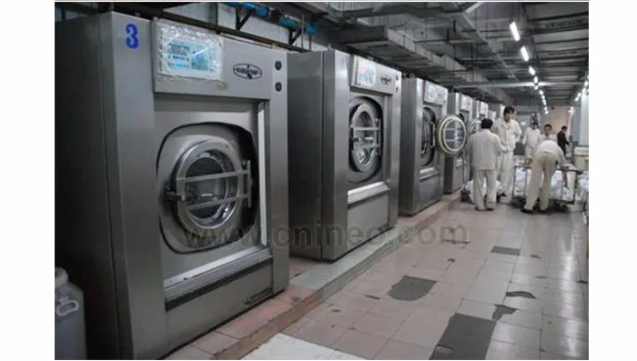 Commercial professional laundry equipment industrial laundry garment washing machines for sale price 20-100kg