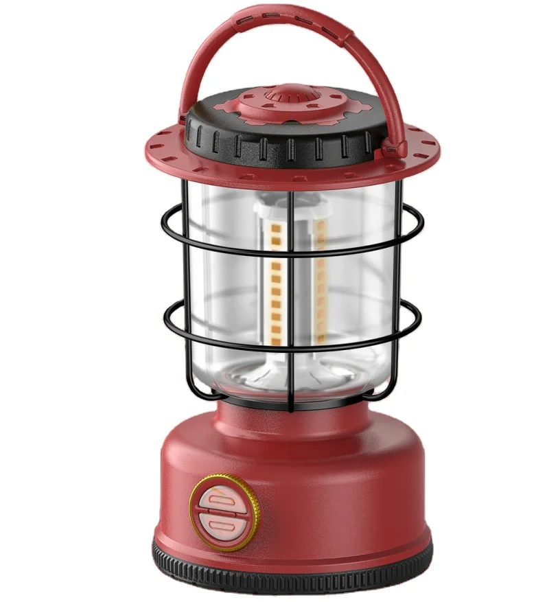 Hot Selling Hand Held Recharge Gear Light Hurrincane Power Outage USE Survival Water Resistant Camping Lantern