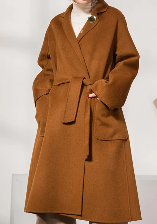 IN STOCK BLACK COLOR 50%W 50%T Melton fabric 700g/m Suitable for overcoats, jackets, windbreakers, winter clothing