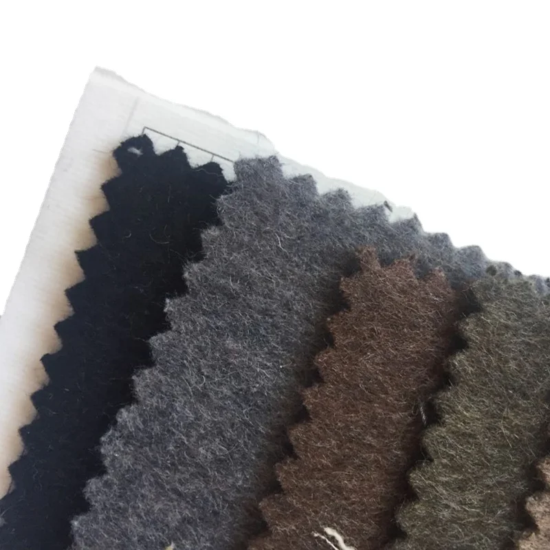 
50% Wool 40% Polyester 10% Other Double Sided Alpaca Lemon Heavyweight Wool Fabric 