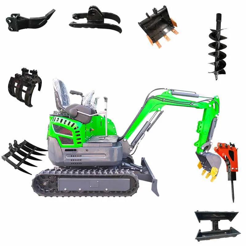 Earth moving machinery mini excavator 1 ton 2 ton epa engine crawler digger chinese farm used small excavator machine