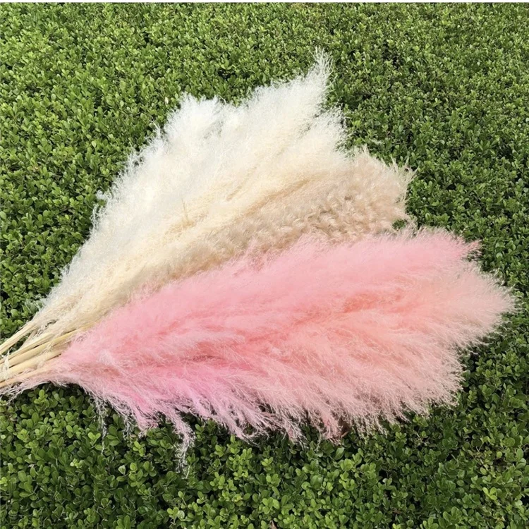 Z-3074 Fast Delivery Nordic Wind Flowerdesign 150CM Artificial Dried Pampas Grass For Wedding