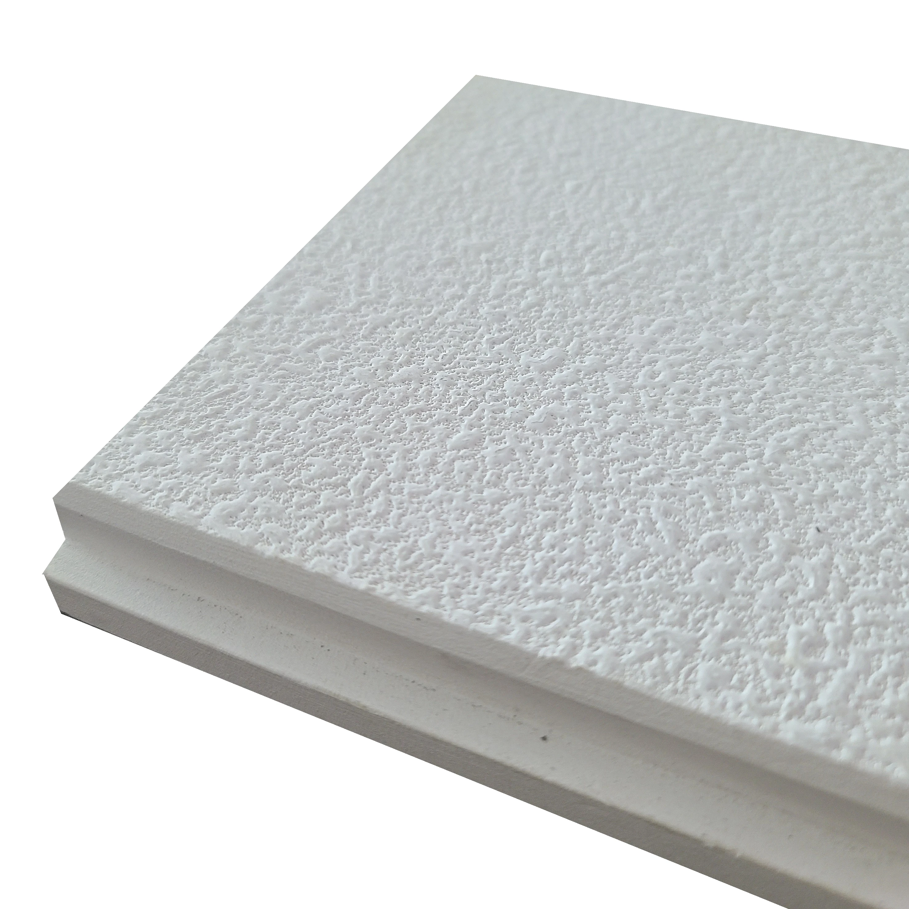 Доска из акустического минерального волокна толщиной 20 мм подвесные потолочные панели 2x2 гипсовые