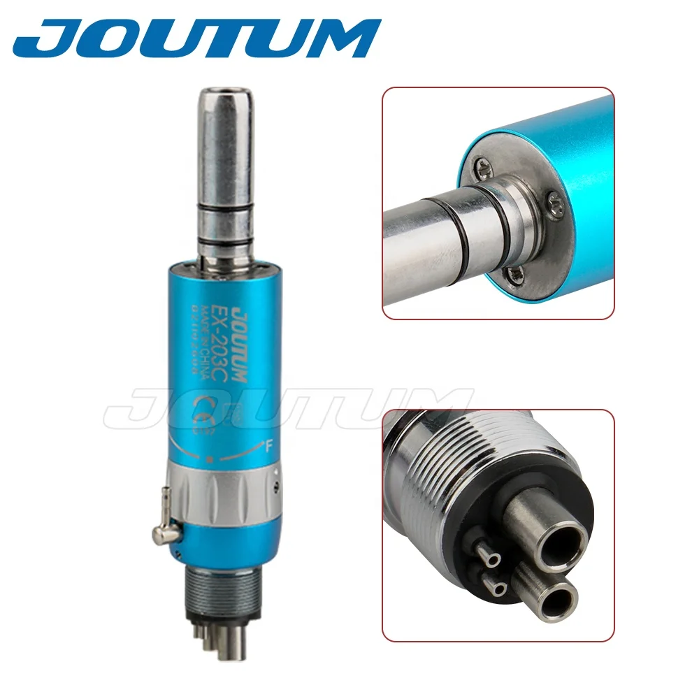 Colorful Dental Handpiece Kit N-SK Type push button led Low speed contra angle with high speed handpiece Set