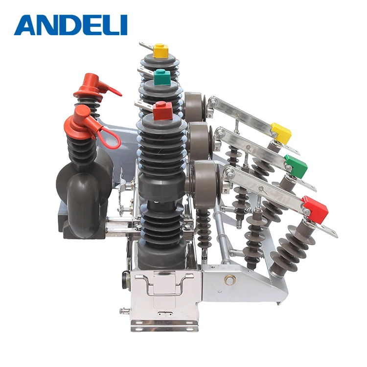 ANDELI 12KV 33KV ZW43F Type Outdoor High Voltage Vacuum Circuit Breaker
