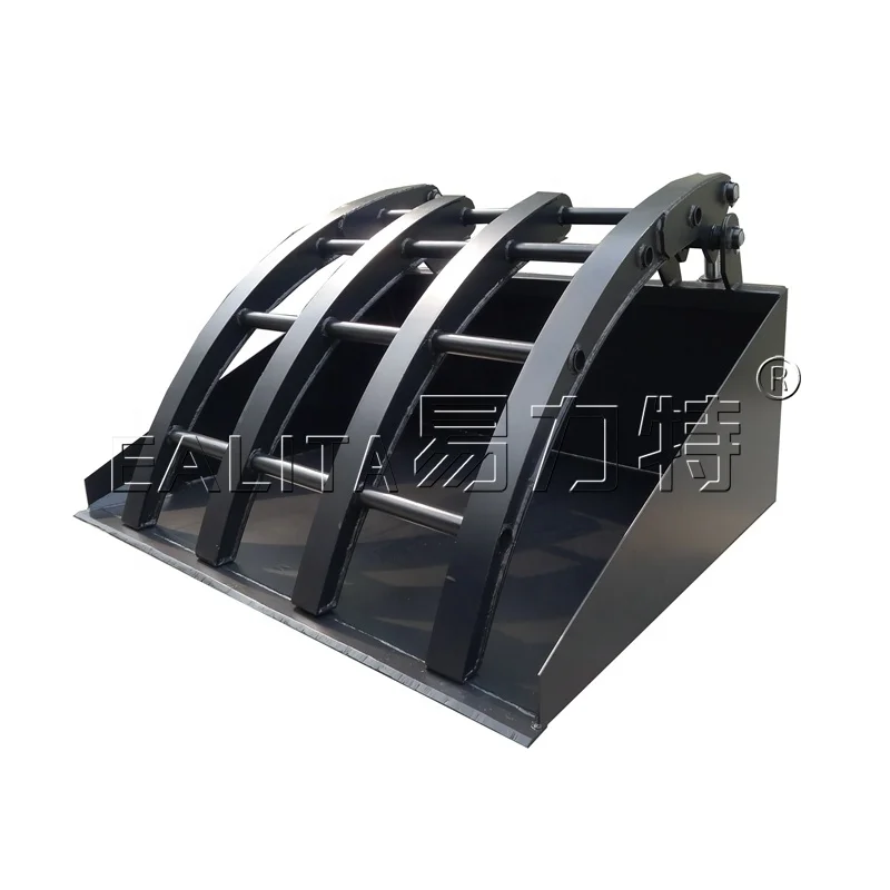 Ealita High quality Forklift attachment Grab Bucket with Fixed Bolt F-ZD30-1400