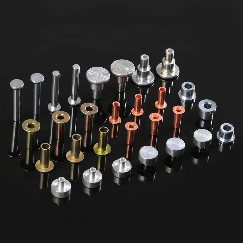 Factory Hot Sale Blend Rivet Flat Head Round Head Hollow Rivet Multi Specification Brass Tubular Rivet