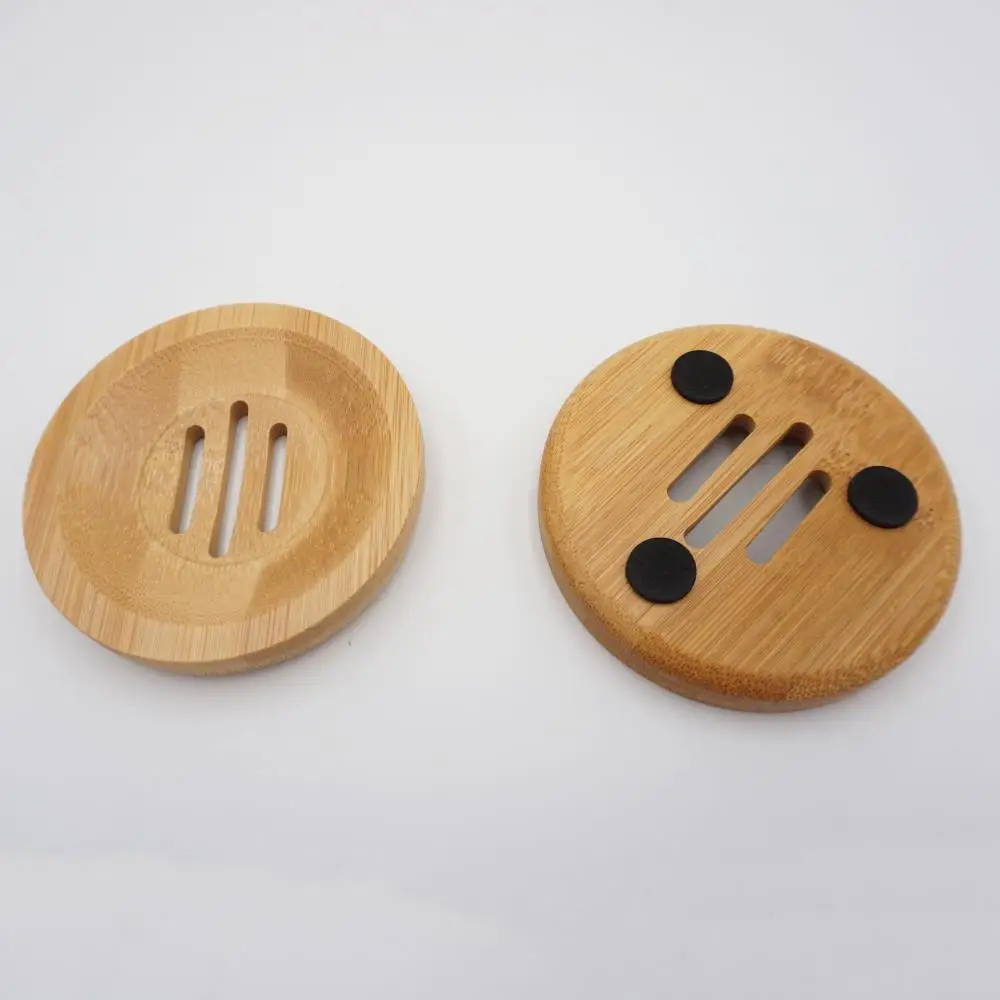 biodegradable natural  soap case bamboo soap holder