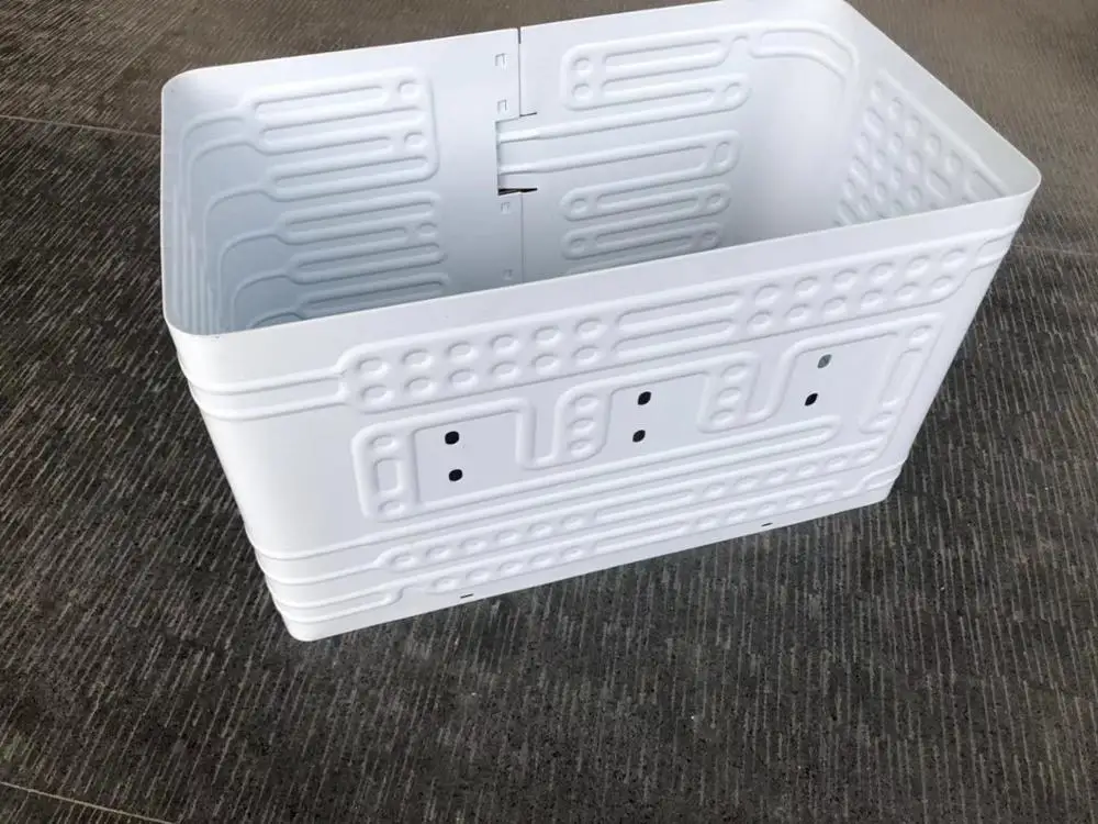 Larger power Refrigerator Spare Parts of Aluminum Plate Evaporator in refrigeration