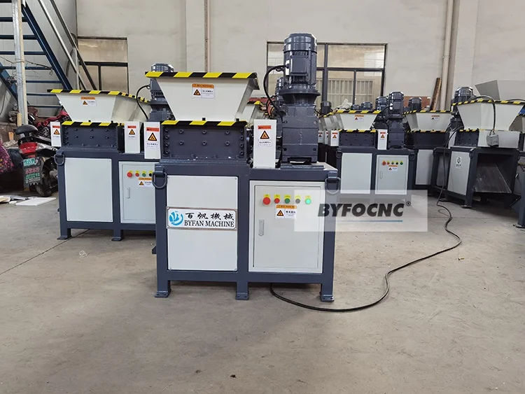 Hard metal scrap oven iron scrap mobile shredder machine