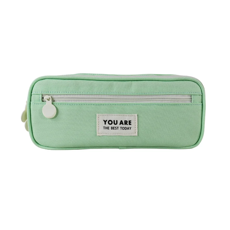 2023 Wholesale Waterproof Large Polyester Students Pencil Bag Pencil Case