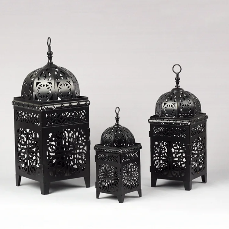 Best Selling Moroccan Table Lantern Iron Candle Lantern Holder For Home Decoration