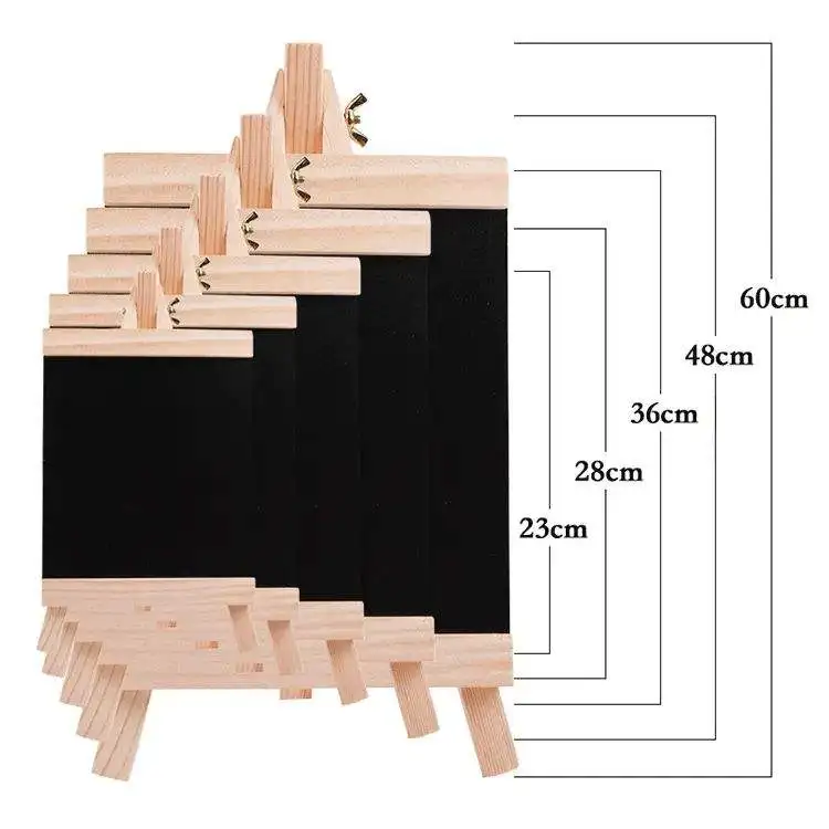 Keep Smiling Wholesale Adjustable Wooden Display Table Painting Easel Board For Kids Drawing