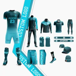 Rugby Soccer Sportswear Cotton Sublimation Tee Shirt camisetas de Custom Cheap Men Rugby Jersey Shirt Rugby Tracksuit short