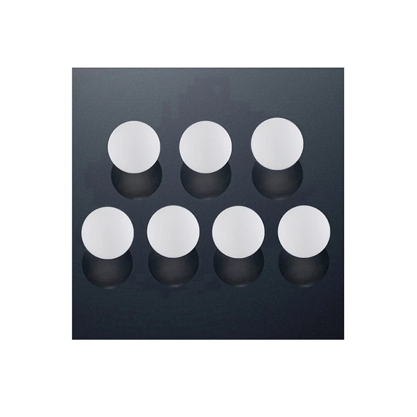 
 Заводская поставка, пластиковый белый круглый твердый пластиковый шар с индивидуальным размером  