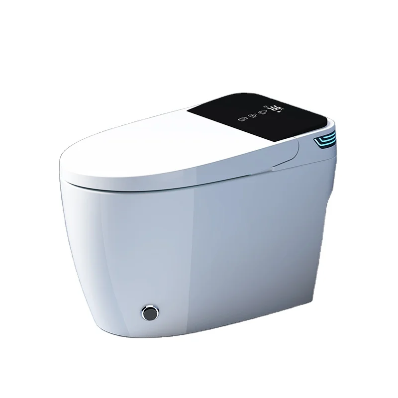 New arrival floor mounted app remote voice control self cleaning electric smart bidet toilet