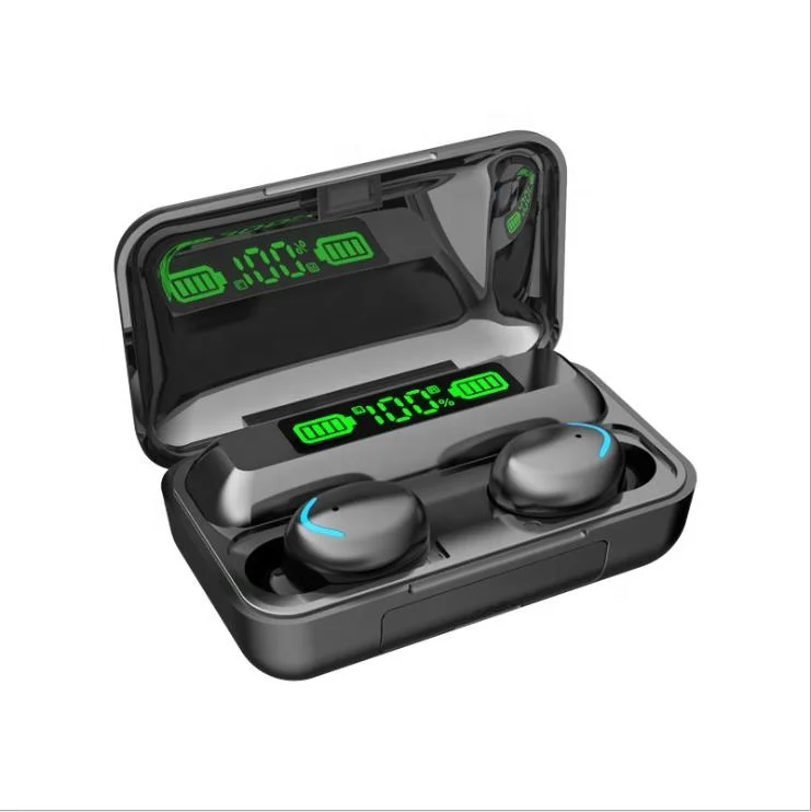 BT 5.0 Earphones 2200mAh Charging Box Wireless Headphone 9D Stereo Sports Waterproof Earbuds Headsets With Microphone