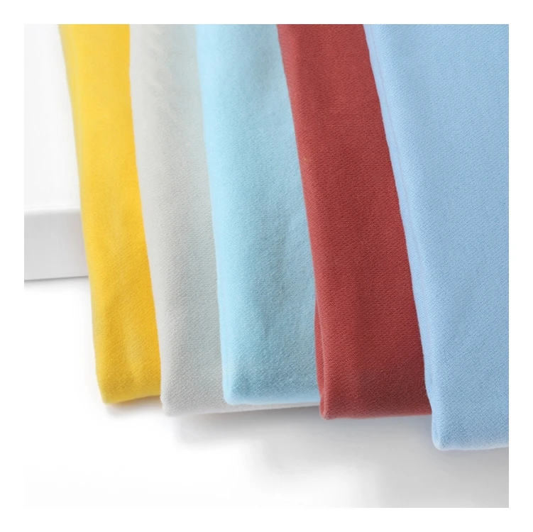 430gsm heavy weight 100% cotton two threads footer french towel terry fabric