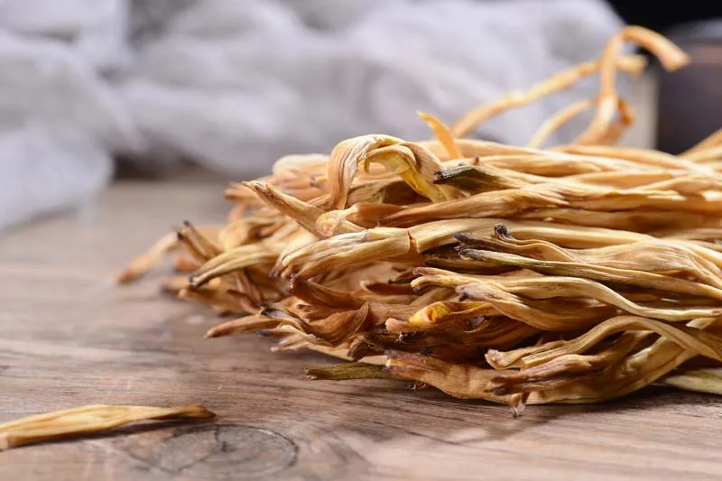 
Factory Supply Daylily Traditional Chinese Medicine Soothe the nerves Sweet Taste Day Lily Dried Food single spices 