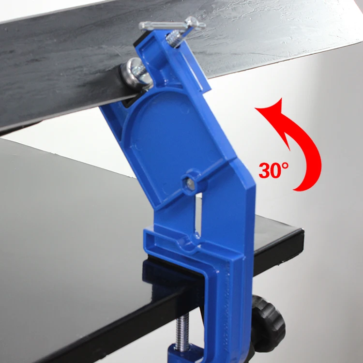 Ski Vise Snowboard Vise for Tuning and Waxing Adjustable Angle and Height All Metal